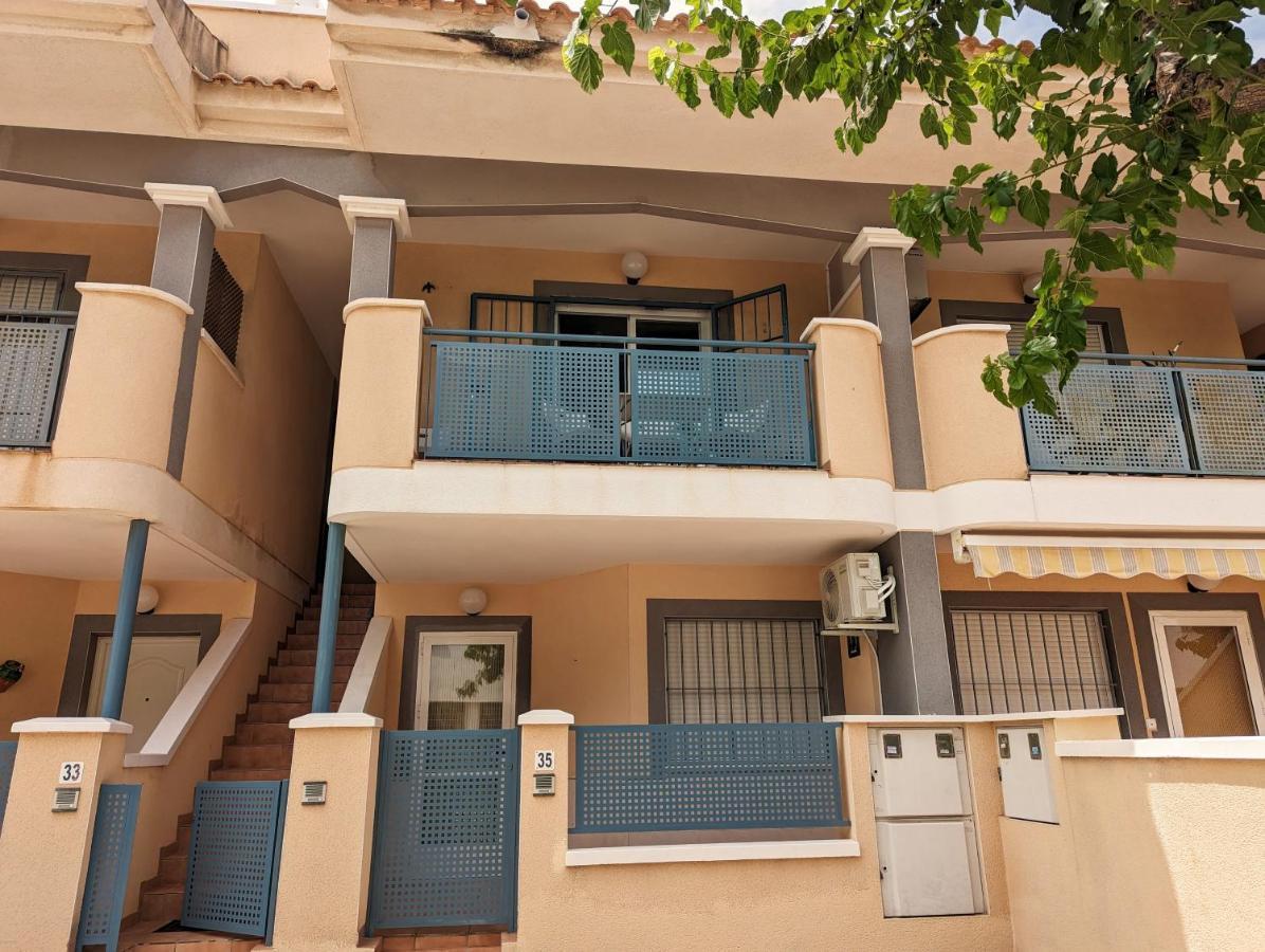 Apartamento Las Palmeras - Con Terraza, Barbacoa, Aire Acondicionado Y A 250M De La Playa! Los Alcázares Exterior foto